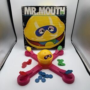 Vintage 1976 TOMY Mr. Mouth Game w/ Box - Tested & Working - Missing 3 Coins